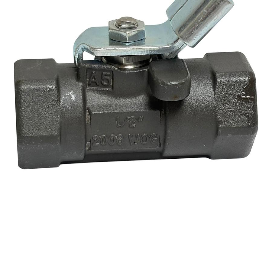 Used New Quadrant 1/2" 2000 WOG WCB Carbon Steel NPT Ball Valve Industrial