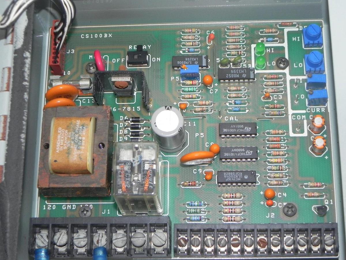 Used LABOUR TABER MODEL L100BX DUAL A.C. CURRENT SENSOR