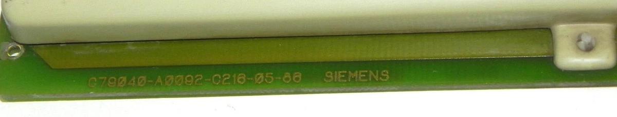 Used SIEMENS C79040-A0092-C216-05-86 INTERFACE MODULE 6ES5312-3AB11 SIMATIC
