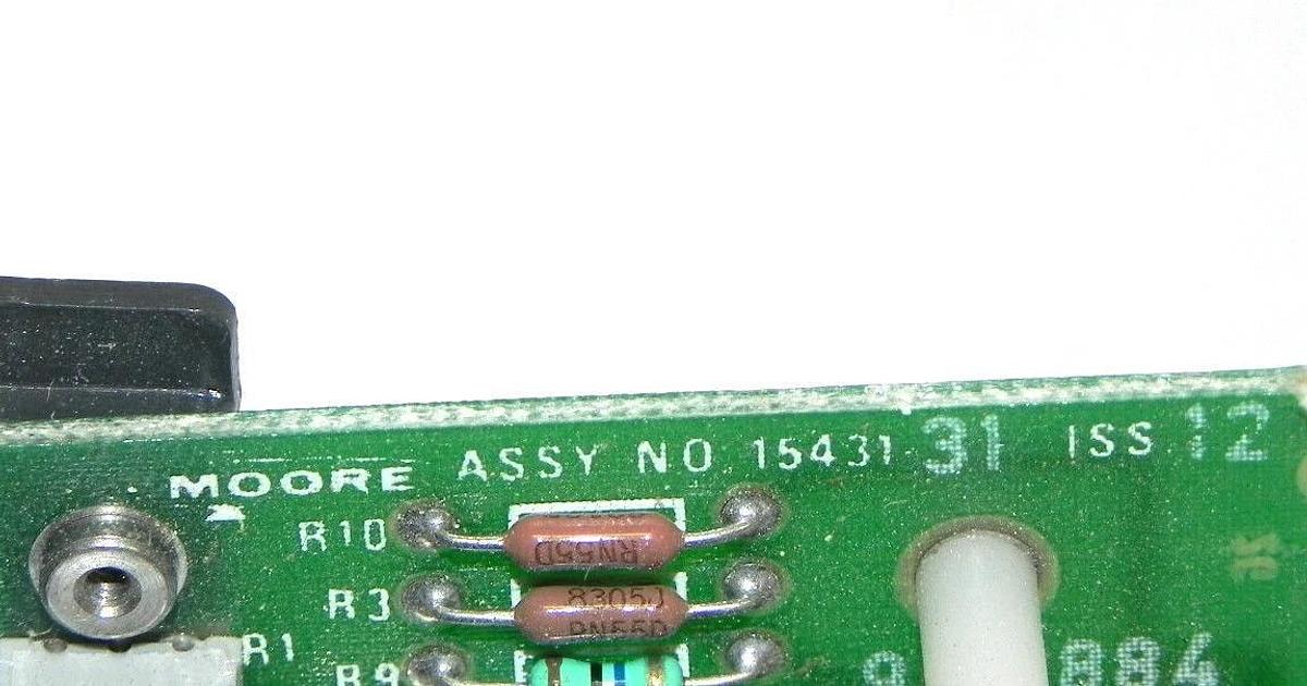 Used SIEMENS MOORE 15431-31 CONTROLLER PI RESET FEEDBACK 1543131 ISS. 12