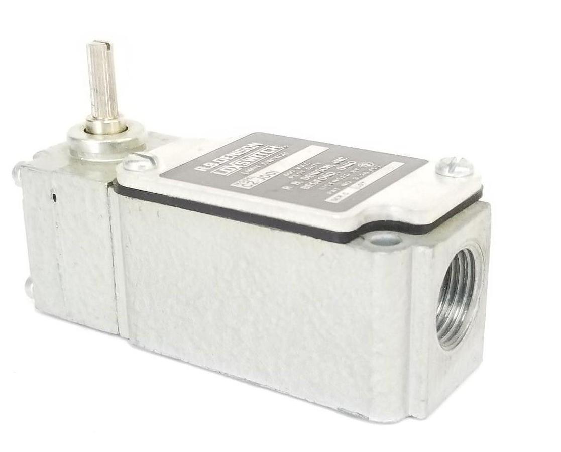 Used R.B. DENISON LOXSWITCH C2-JD01 LIMIT SWITCH 600VAC, SER. C, C2JD01V