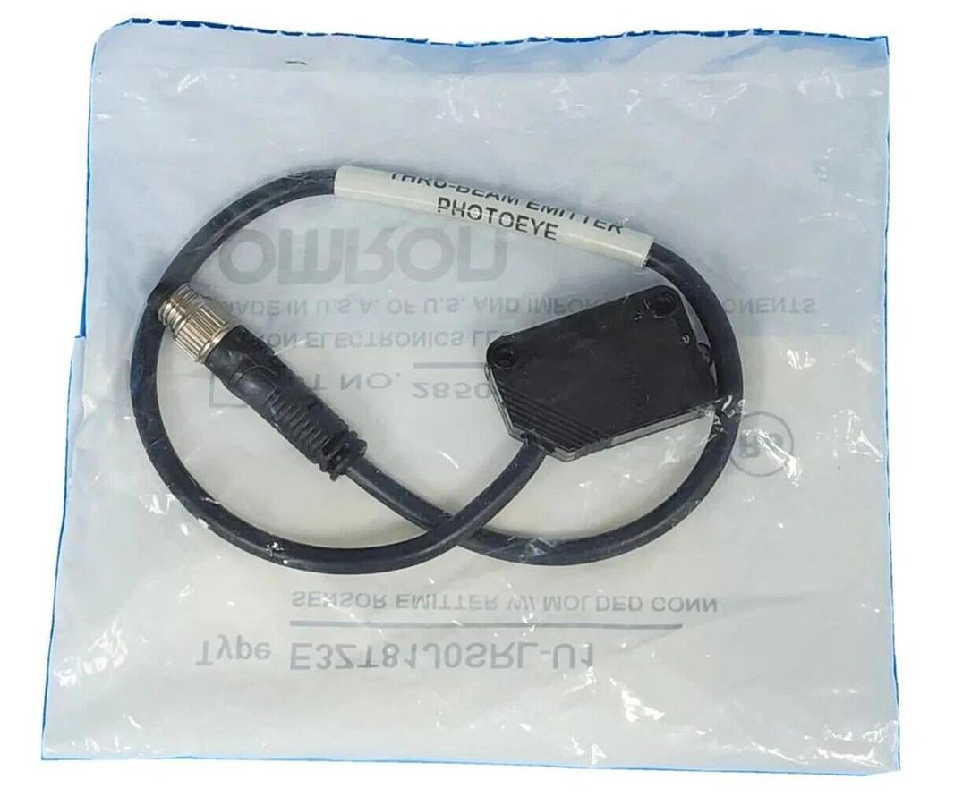 Used NEW OMRON E3ZT81J0SRL-U1 SENSOR EMITTER W/ MOLDED CONN