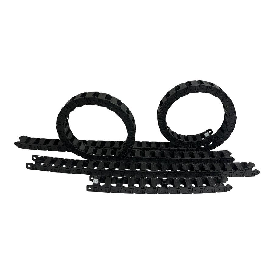 Used Murrplastik DE 3002 Cable Drag Chain Track Lot of 107 Sections Lightly Used 3002