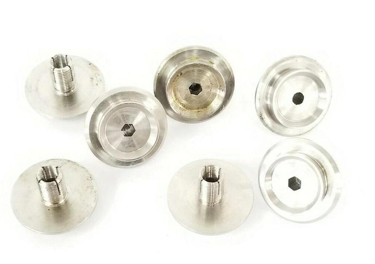 Used LOT OF 7 LINDSAY 9219YA2X BUTTONS 33MM 9219 YAZX