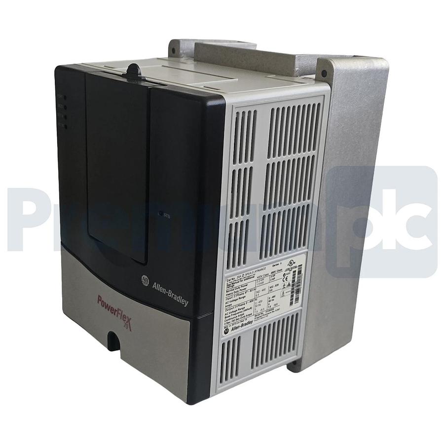 Used Allen-Bradley 20AD5P0A0AYNANC0 /A PowerFlex 70 VFD 3HP 5A 480V 3PH AC Drive USPI