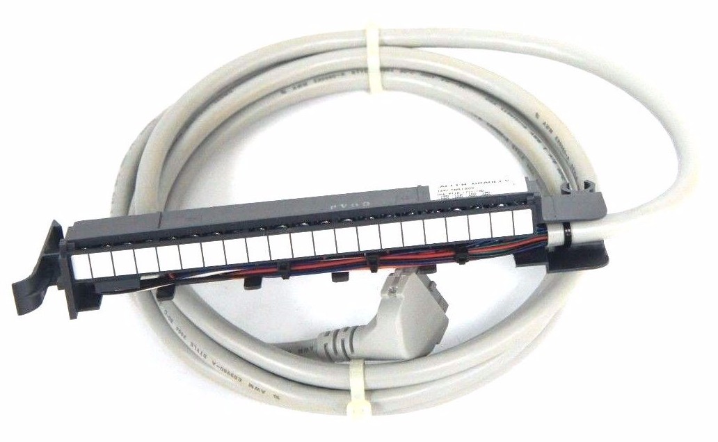 Used NEW ALLEN BRADLEY 1492-CABLE025F CABLE FOR I/O MODULES SER C, 1492CABLE025F