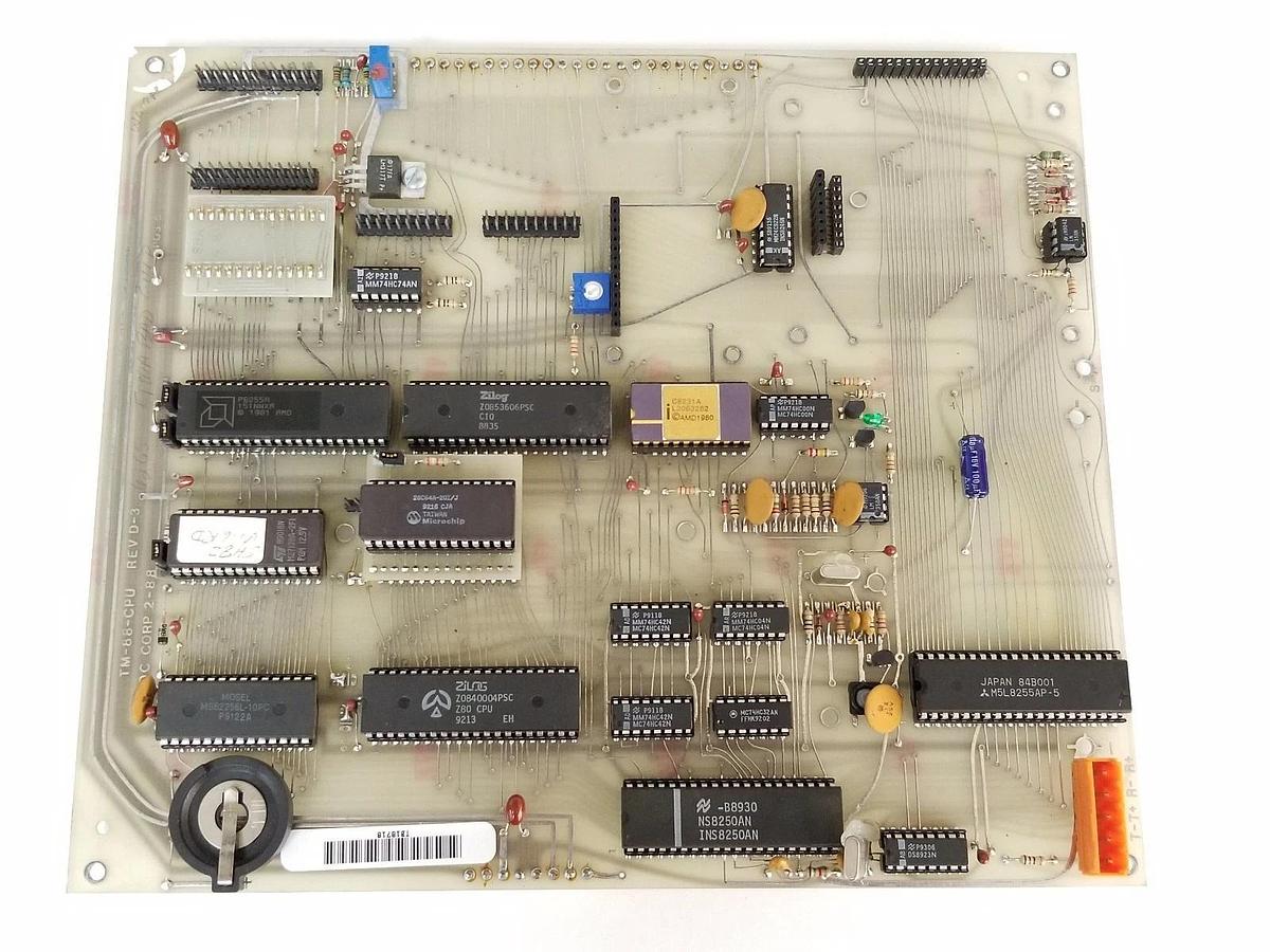Refurbished REPAIRED IDC TM-88-CPU REV. D-3 CONTROL BOARD TM88CPU TM88 CPU