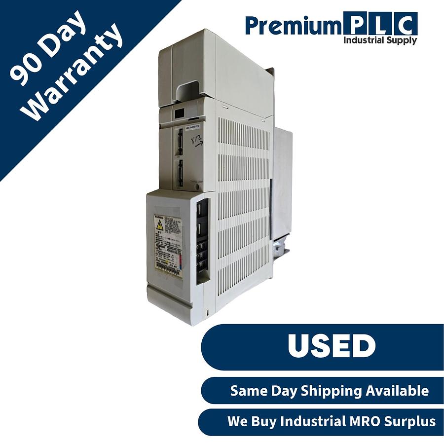 Used MITSUBISHI ELECTRIC MDS-B-CVE-110 MELDAS MDS-B SERIES SERVO POWER SUPPLY UNIT