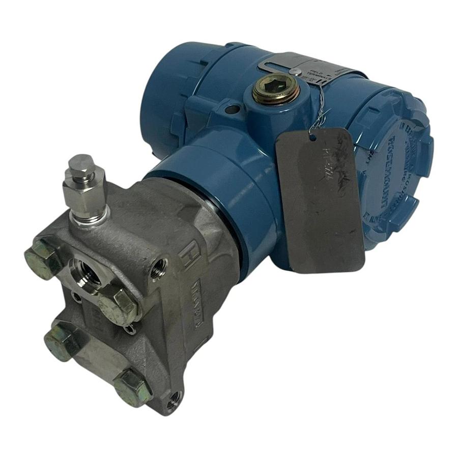 Rosemount 2051C Coplanar Pressure Transmitter 2051CG1A02A1AS5E5M5Q4 HART