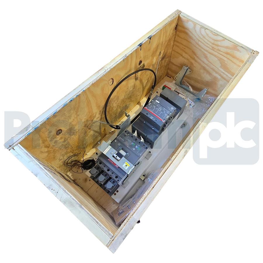 ABB Tmax XT5N 400 Ekip Dip LS/I Breaker w/ AF305-30 Contactor 400A 100-250V +Acc