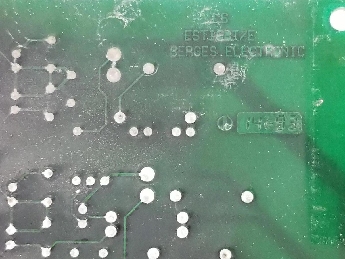 Used BERGES ELECTRONICS EST/IGBT/E/E18 15KW BOARD 960426-2-14, 930630-14, ESTIGBTEE18