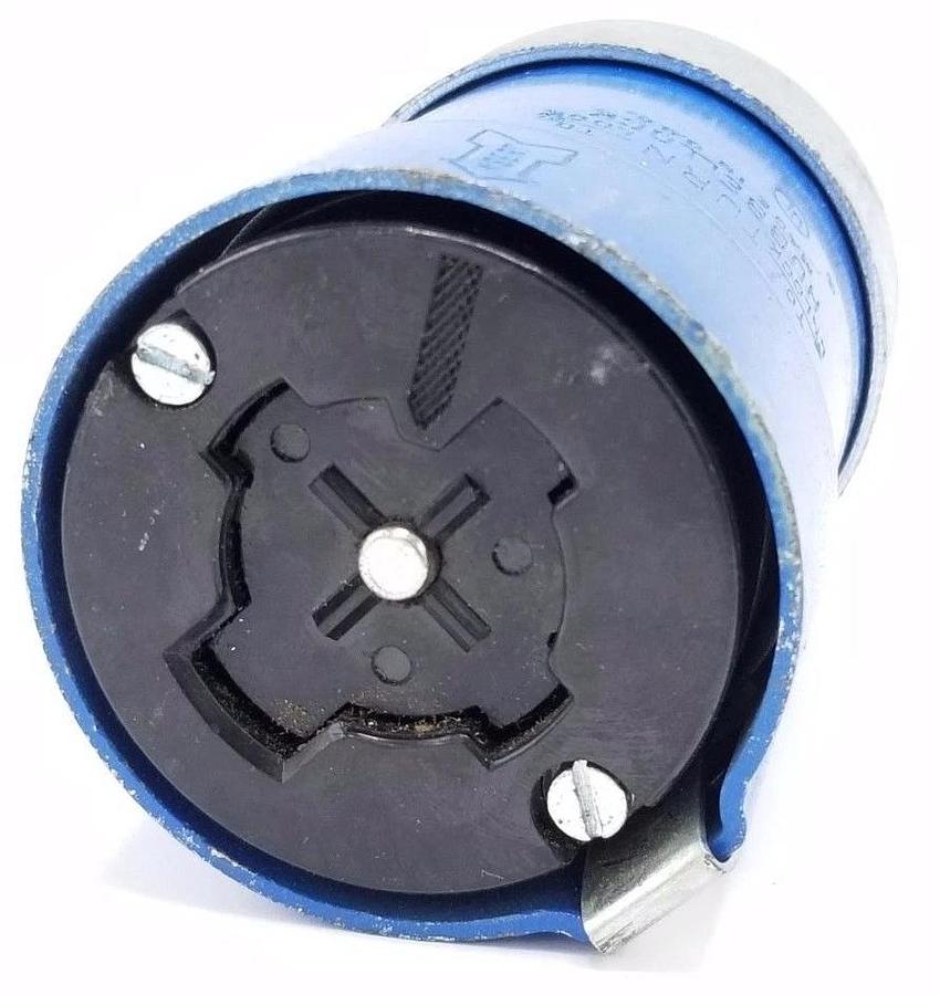 Used HUBBELL 5 WIRE (4 POLE + EQ. GR.) 20A 250 VDC, 30A 600VAC PLUG