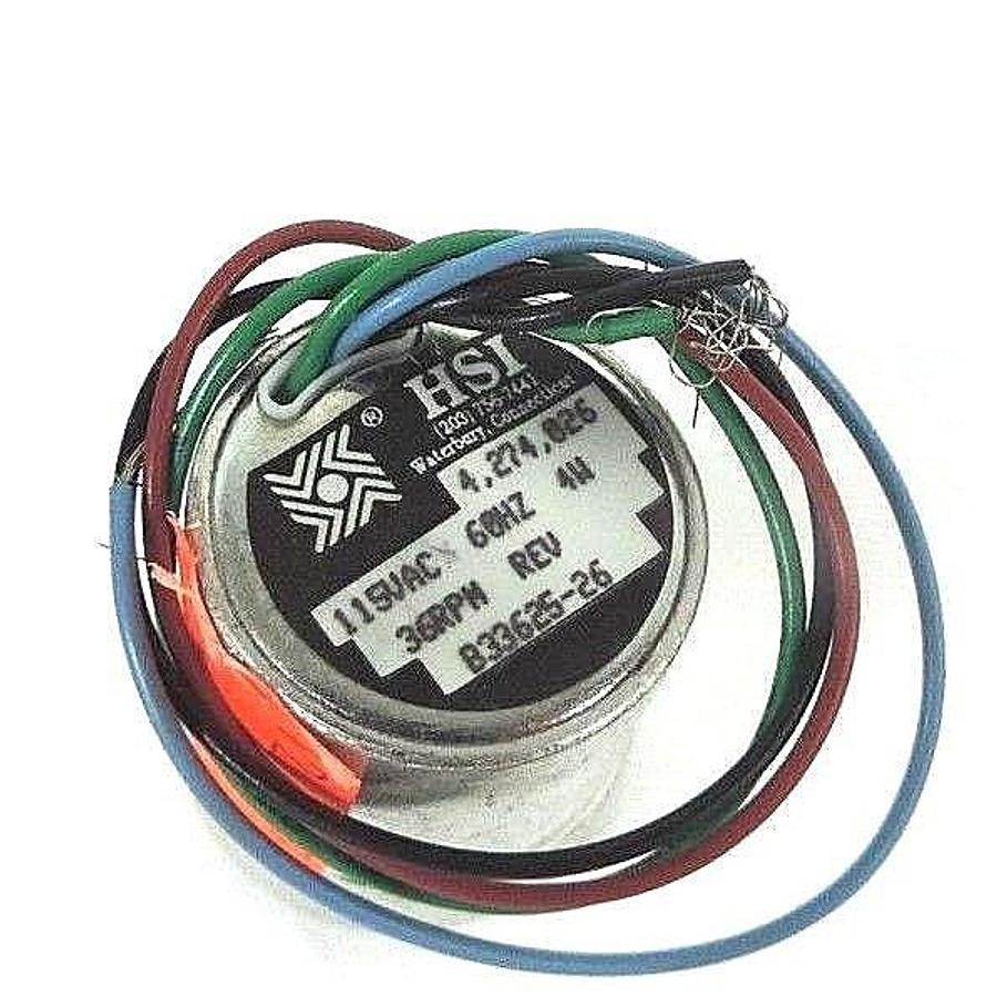 Used NEW HSI B33625-26 MOTOR 115VAC, 60HZ, 4W, 36RPM, 4.274.026, B3362526