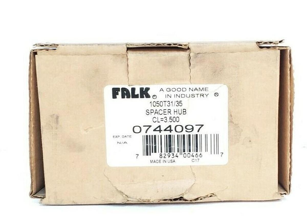 Used NIB FALK 1050T31/35 SPACER HUB CL=3.500 0744097