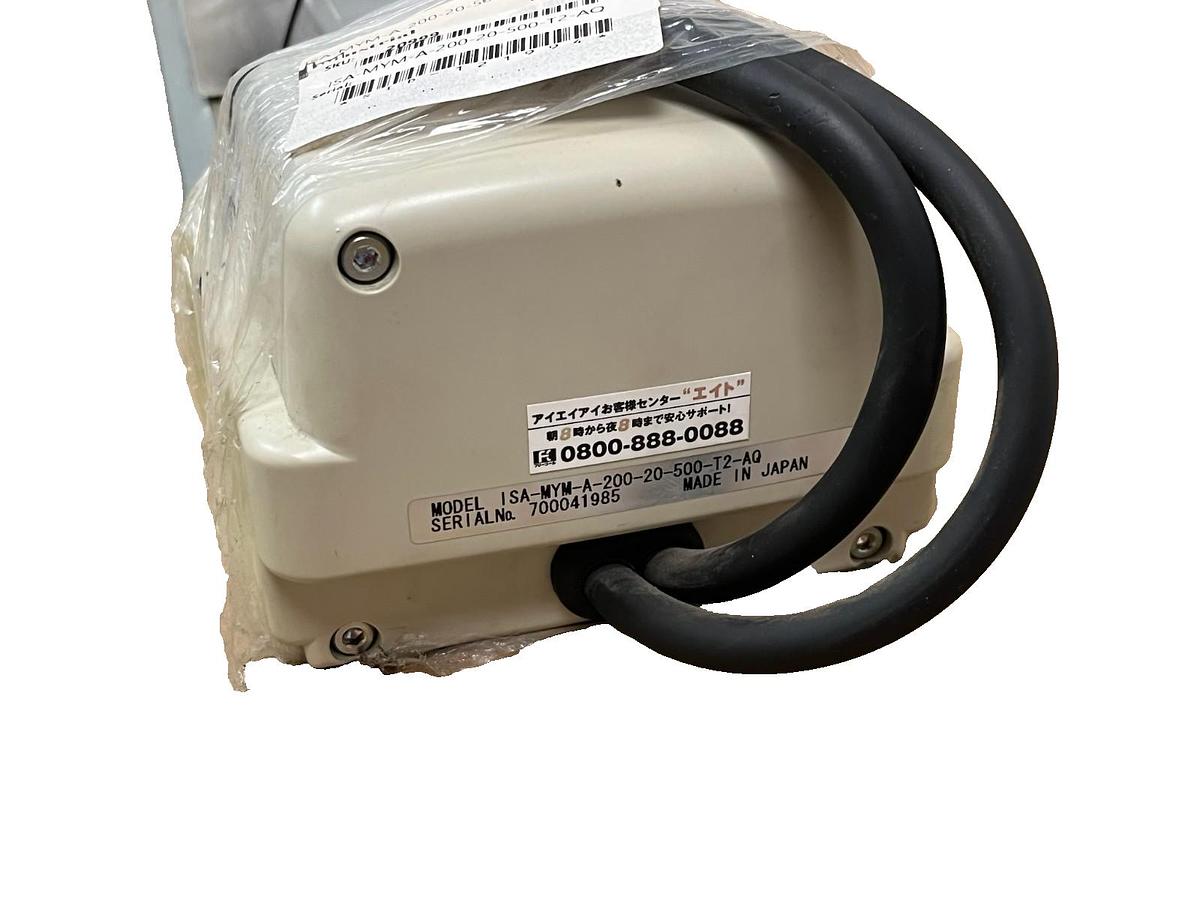 Used IAI ISA-MYM-A-200-20-500-T2-AQ Linear Actuator | 200W Servo | 500mm Stroke