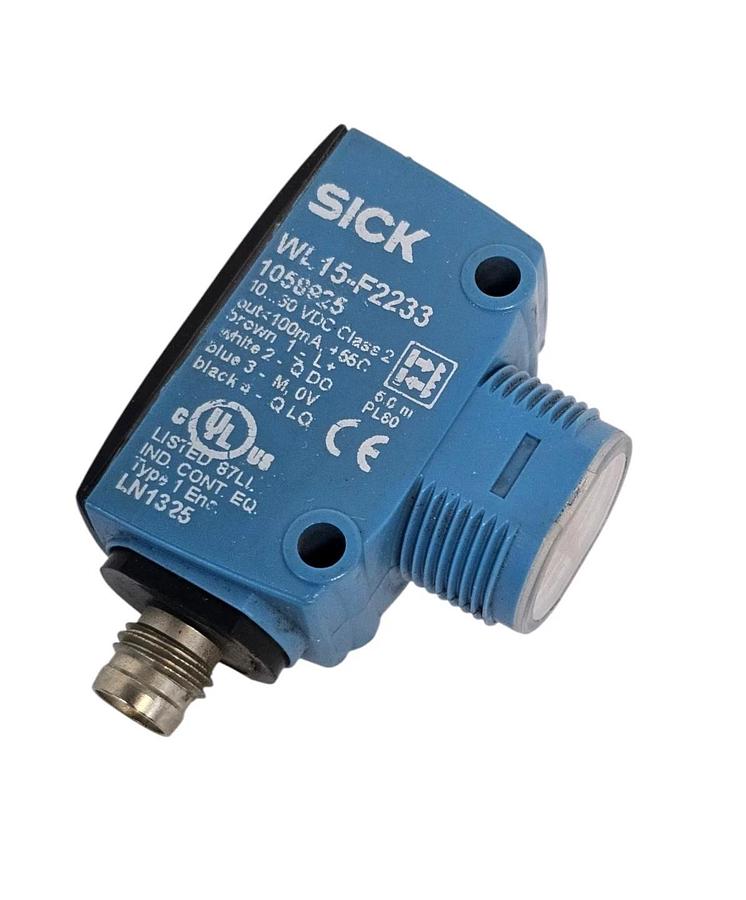 Used SICK WL15-F2233P07 SENSOR (1058926) WL15F2233P07