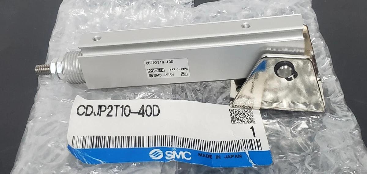 Used NEW SMC CDJP2T10-40D PIN CYLINDER DOUBLE ACTING SGL ROD CDJP2T1040D