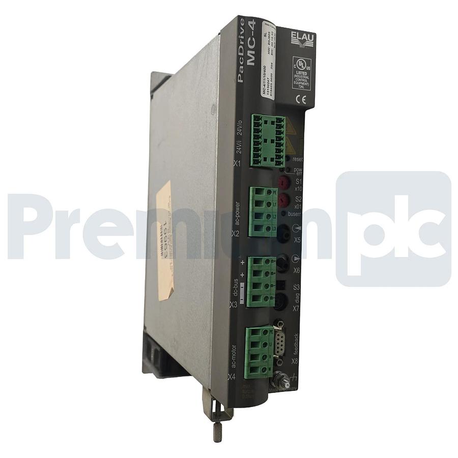 Used Schneider Electric ELAU PacDrive MC-4 Servo Drive MC-4/11/10/400 | HW: E0J503