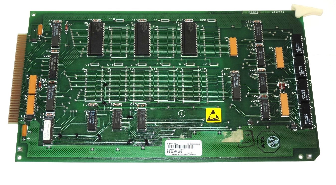 Used NEW FISHER ROSEMOUNT DH7201X1-A4 RAM BOARD, REV L, DH7201X1A4