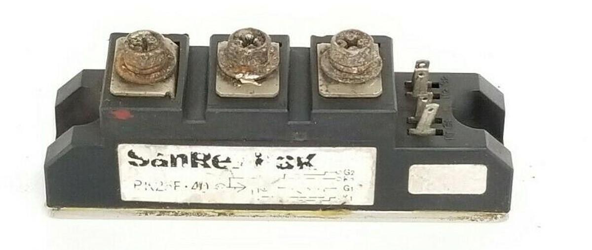 Used SANREX PK25F-40 POWER MODULE, 25AMP, 400V, PK25F40