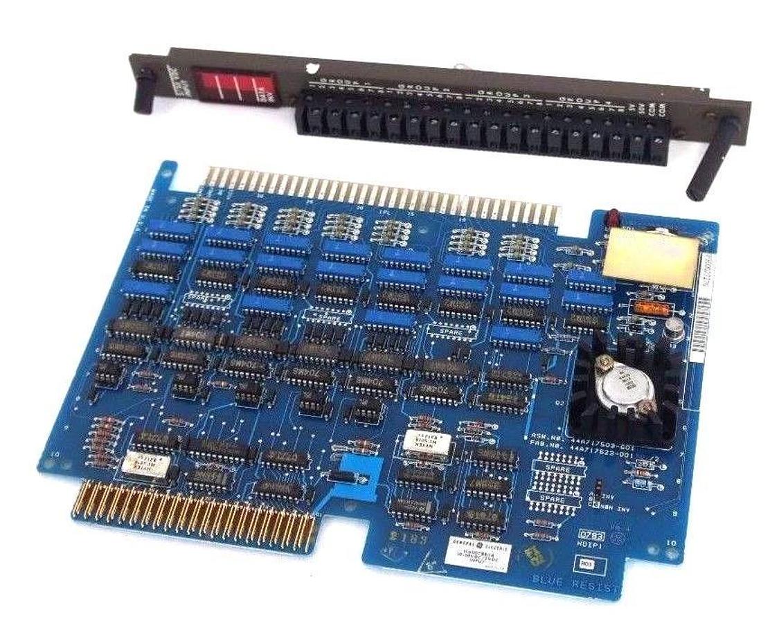 Used GE FANUC IC600BF811A HD INPUT MODULE 10-50VDC/5VDC W/ FACEPLATE, IC600FP811A