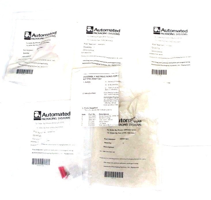 Used NEW AUTOMATED PACKAGING SYSTEMS 360011A1 KIT, SWITCH-H100 "ON"