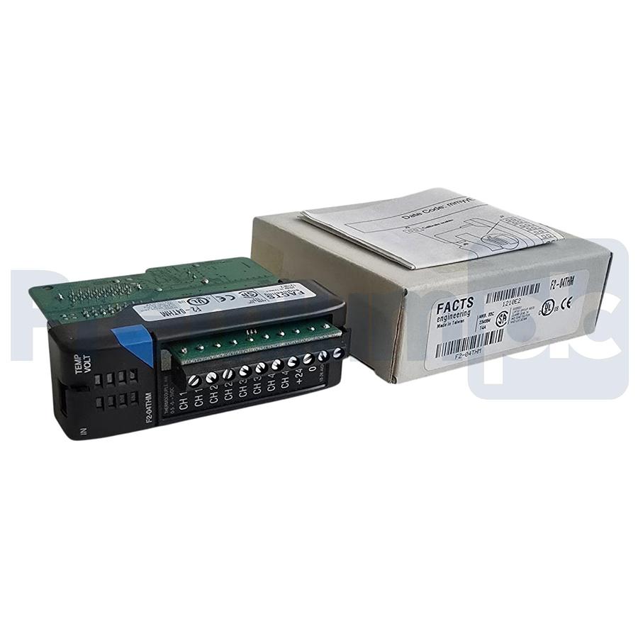 Used FACTS ENGINEERING F2-04THM DirectLOGIC DL205 4-CH TEMPERATURE INPUT MODULE NSMP