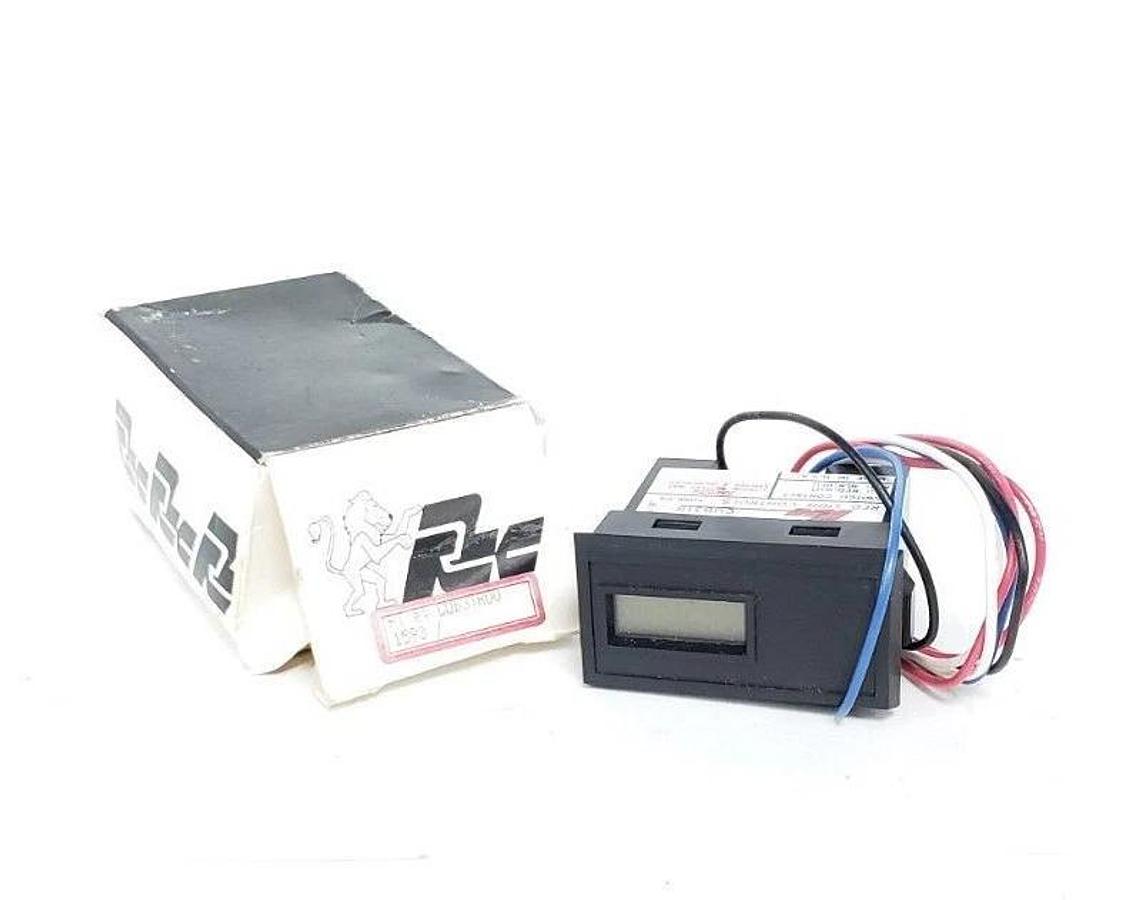 NEW RED LION CUB3TR00 TIME TOTALIZER 5-DIGIT HOUR METER REMOTE RESET, CUB3RT