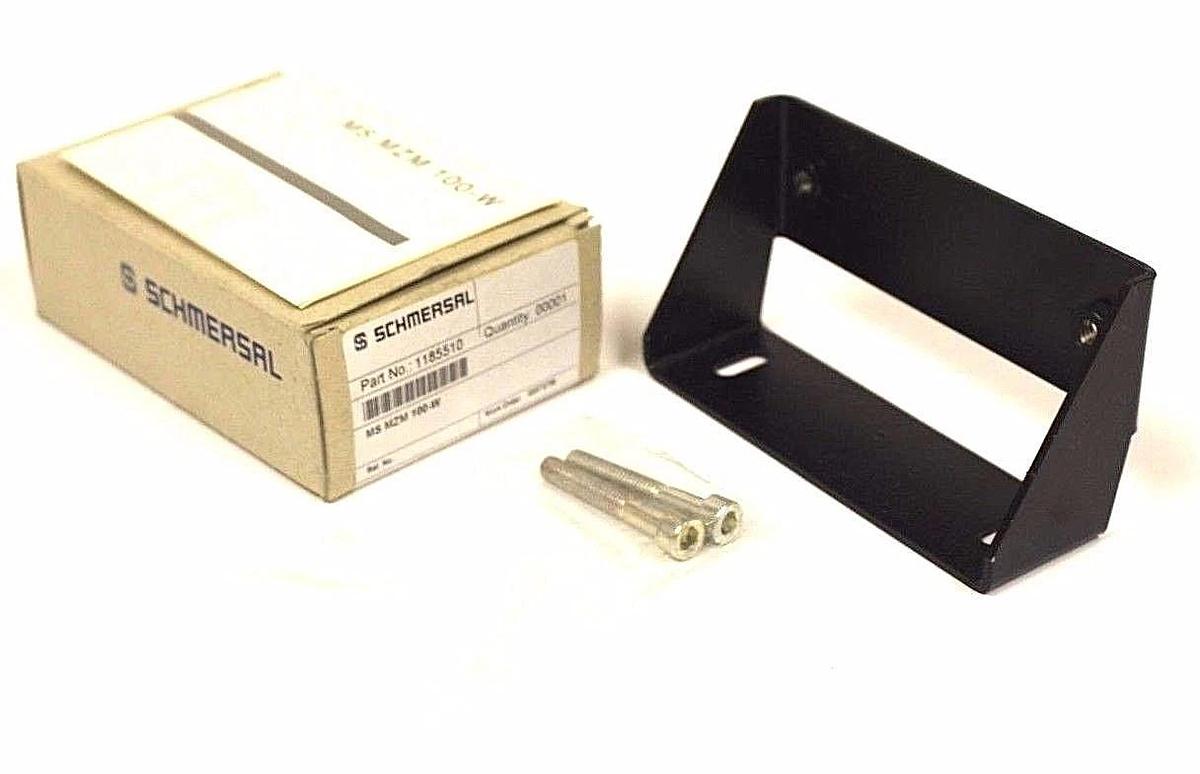 Used NIB SCHMERSAL MS-MZM-100-W MOUNTING PLATE FOR MZM100 MSMZM100W 1185510