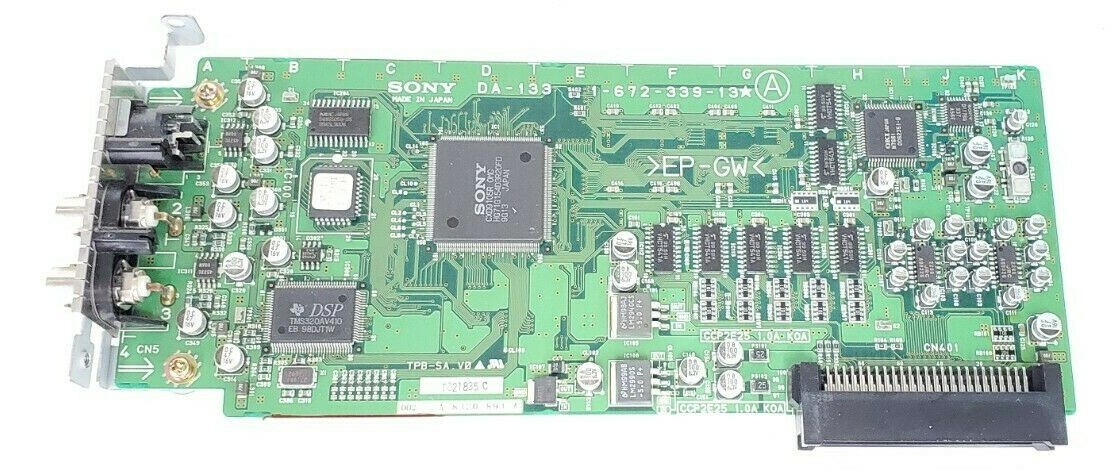 Used SONY DA-133 1-672-339-13 DIGITAL SURVEILLANCE S VIDEO OUTPUT BOARD A-8320-893-A