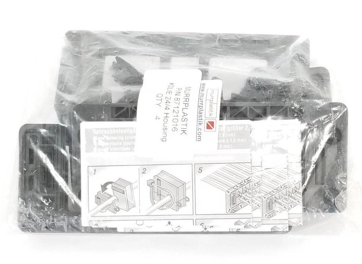 LOT OF 4 NEW MURRPLASTIC 87121016 KDL/E 24/4 HOUSINGS
