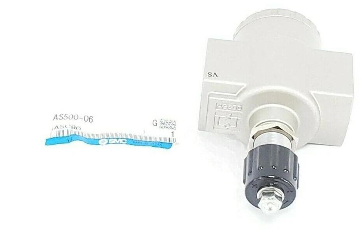 NEW SMC AS500-06 FLOW CONTROL VALVE 3/4" NPT ASC90 AS50006