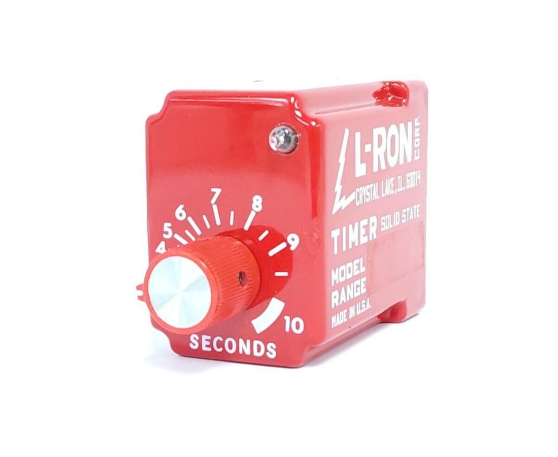NEW L-RON CORP LT7-10-K66 / LT710K66 SOLID STATE TIMER .05-10 SEC