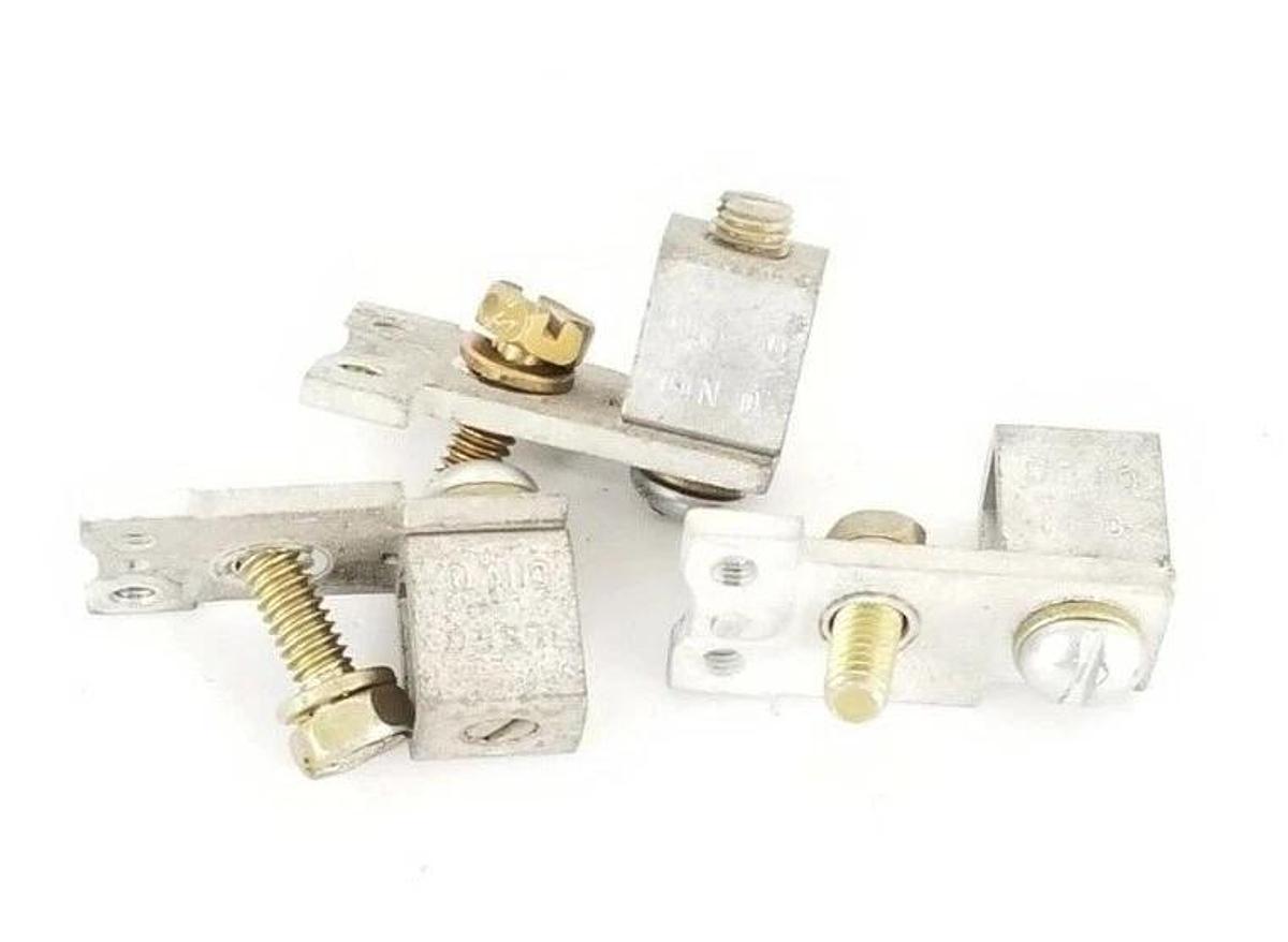 Used LOT OF 3 ILSCO D-340 14-0 MECHANICAL LUGS D340
