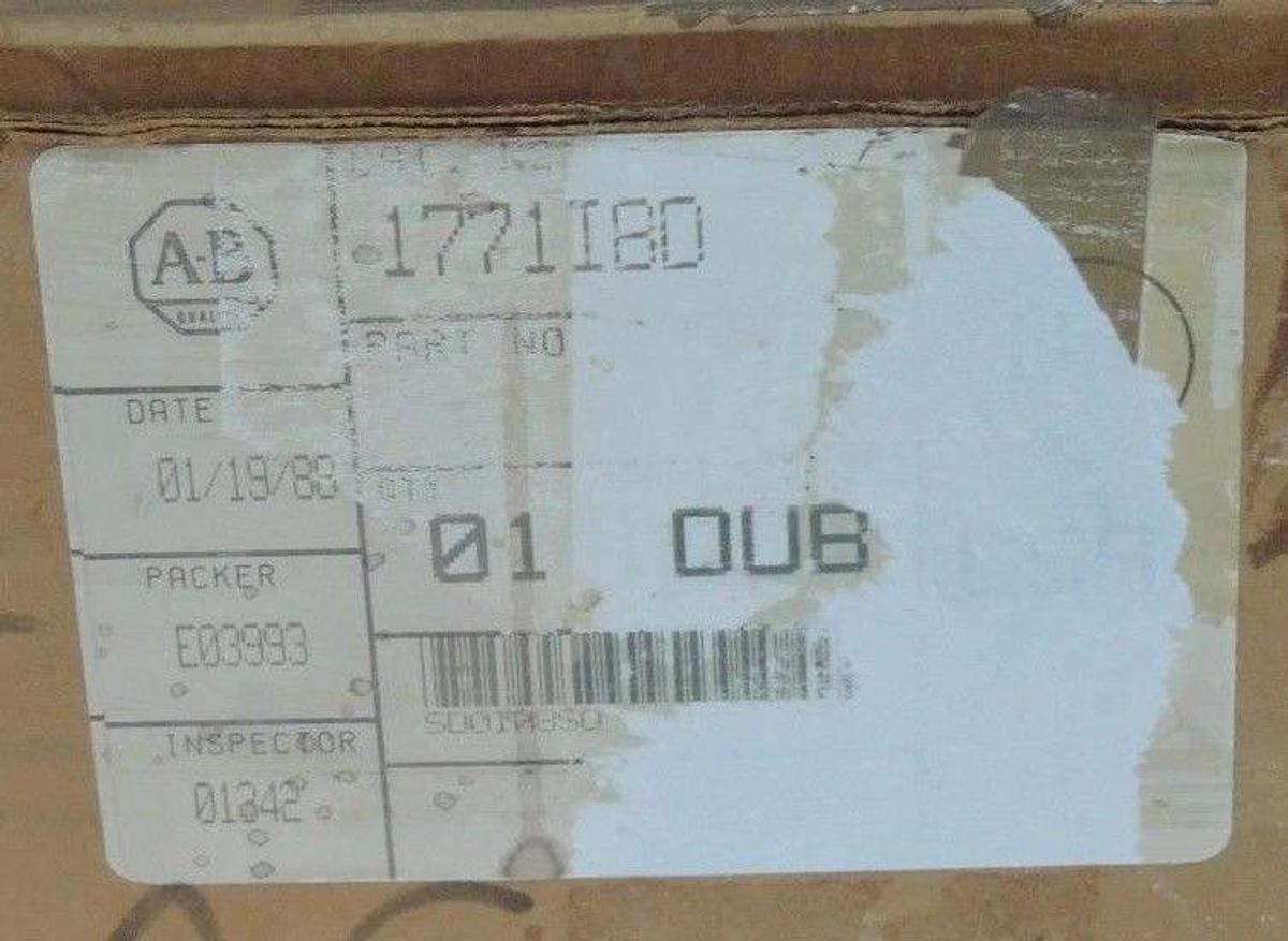Used NIB ALLEN BRADLEY 1771-IBD INPUT MODULE 10-30VDC 1771IBD