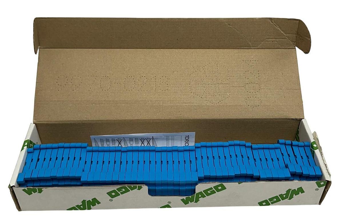 50 WAGO 2004-1204 / 20041204 TOPJOB S 2-CONDUCTOR THROUGH TERMINAL BLOCKS NSMP