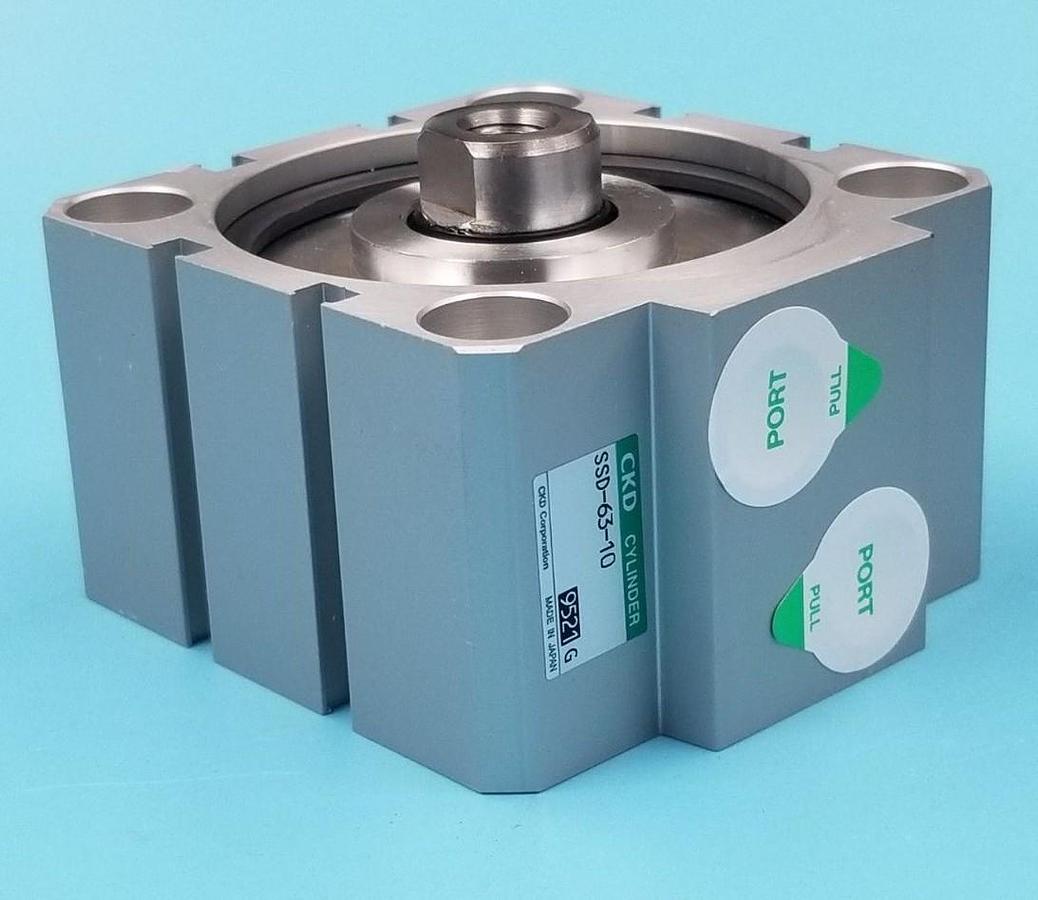 NEW CKD SSD-63-10 PNEUMATIC CYLINDER 63MM BORE, 10MM STROKE, SSD6310