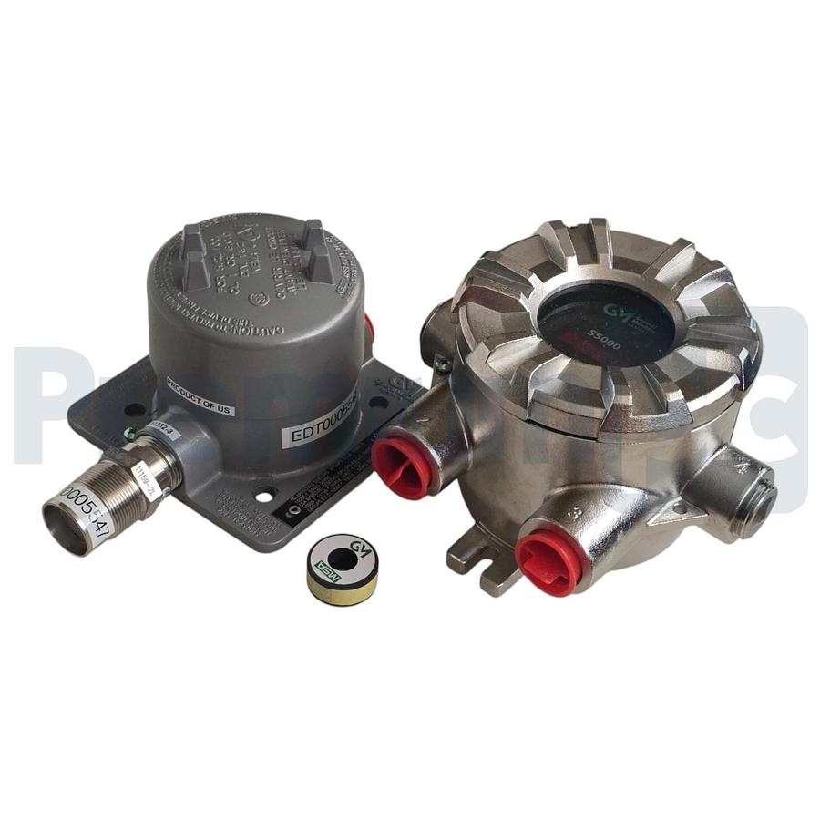 MSA General Monitors S5000-2-2-1-2-00-C00-000-0 Gas Monitor w/11159-2L Sensor