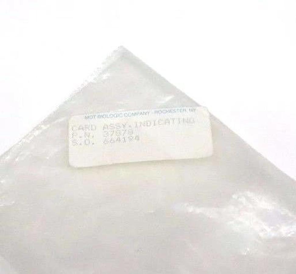 Used NEW MDT BIOLOGIC COMPANY 37878 CARD ASSY, INDICATING (2/PACK)