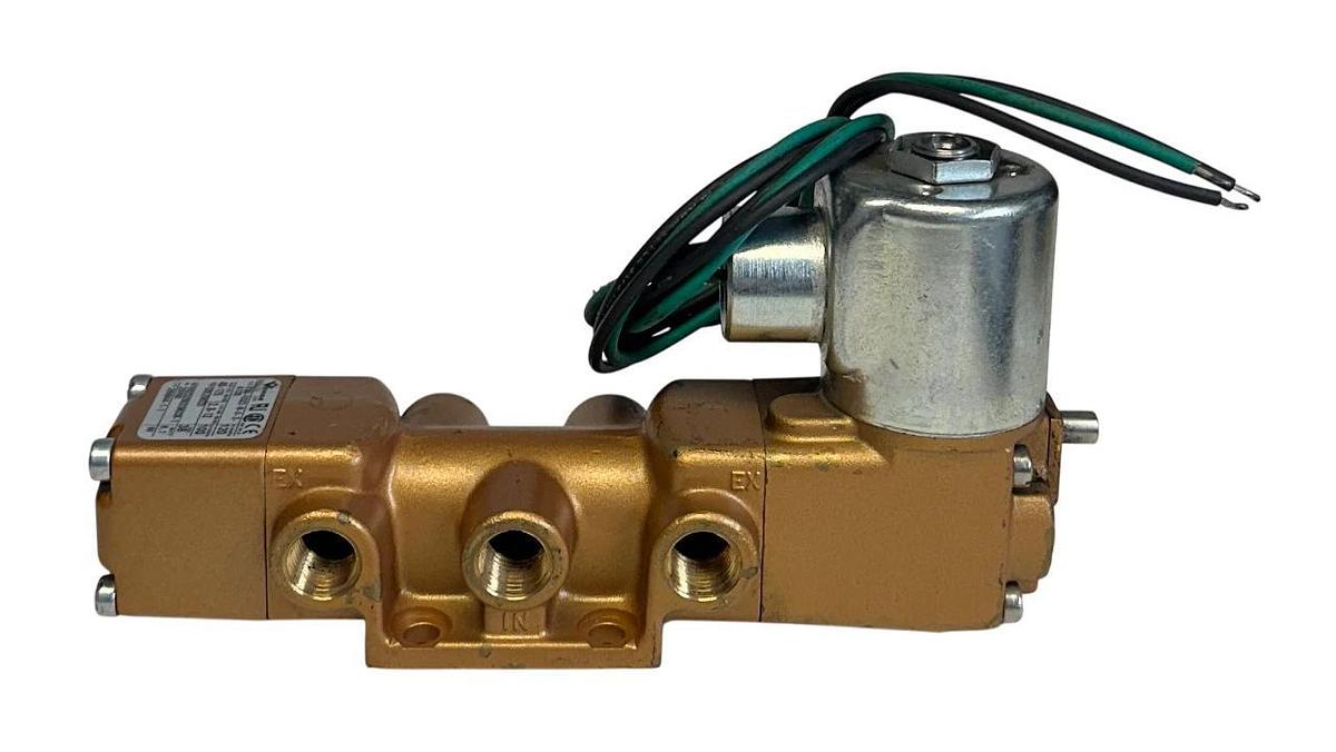 Used VERSA VALVES VSG-4322-M-U-3-A120 / VSG4322MU3A120 SOLENOID VALVE 100-120V USNP