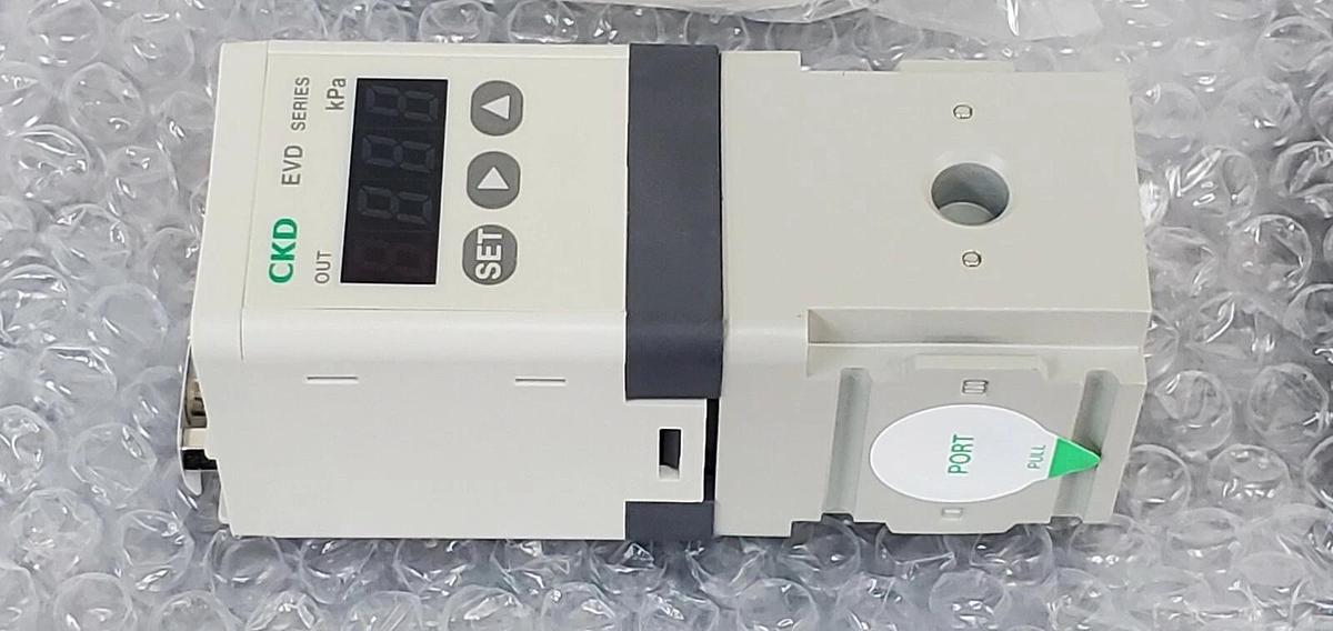 Used NIB CKD EVD-1500-208SN-C1L1-3 DIGITAL ELECTRO PNEUMATIC REGULATOR ISE30A-C6L-N