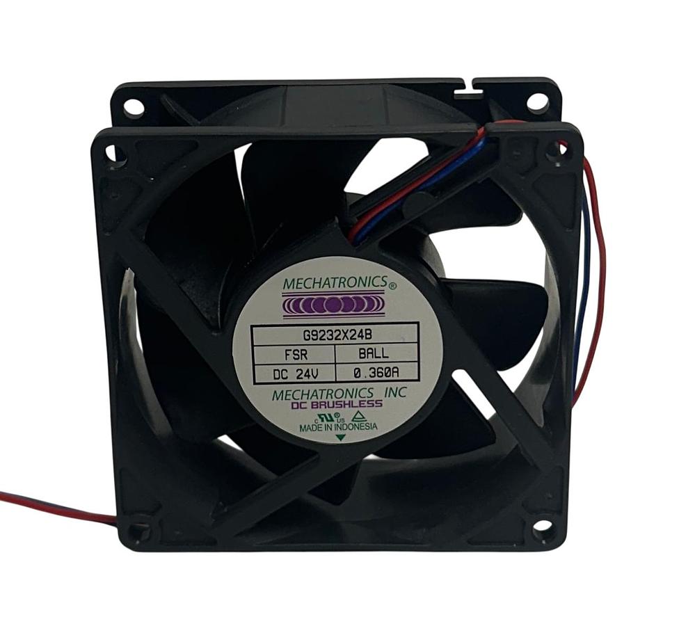 Used 5 MECHATRONICS G9232X24B-FSR / G9232X24B DC BRUSHLESS FANS 24VDC BALL NSNP