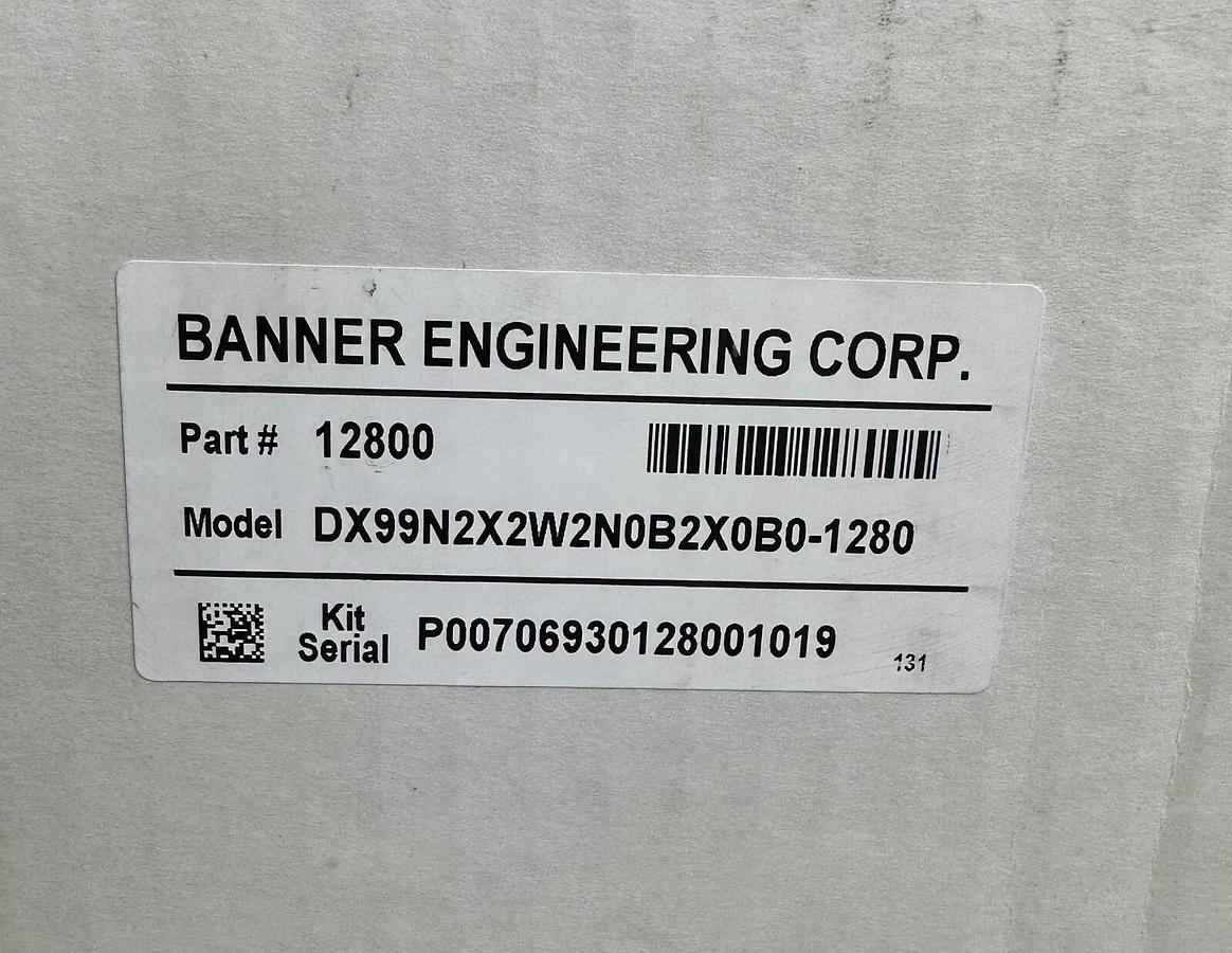 NEW BANNER DX99N2X2W2N0B2X0B0-1280 SURE-CROSS 2.4 DX99 IS NODE W/ BATTERY 12800