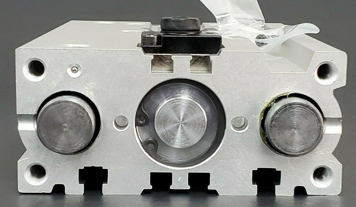 Used NEW SMC MGPM25-75-HN-Z73L COMPACT GUIDE CYLINDER W/ 2 D-Z73 REED SWITCHES