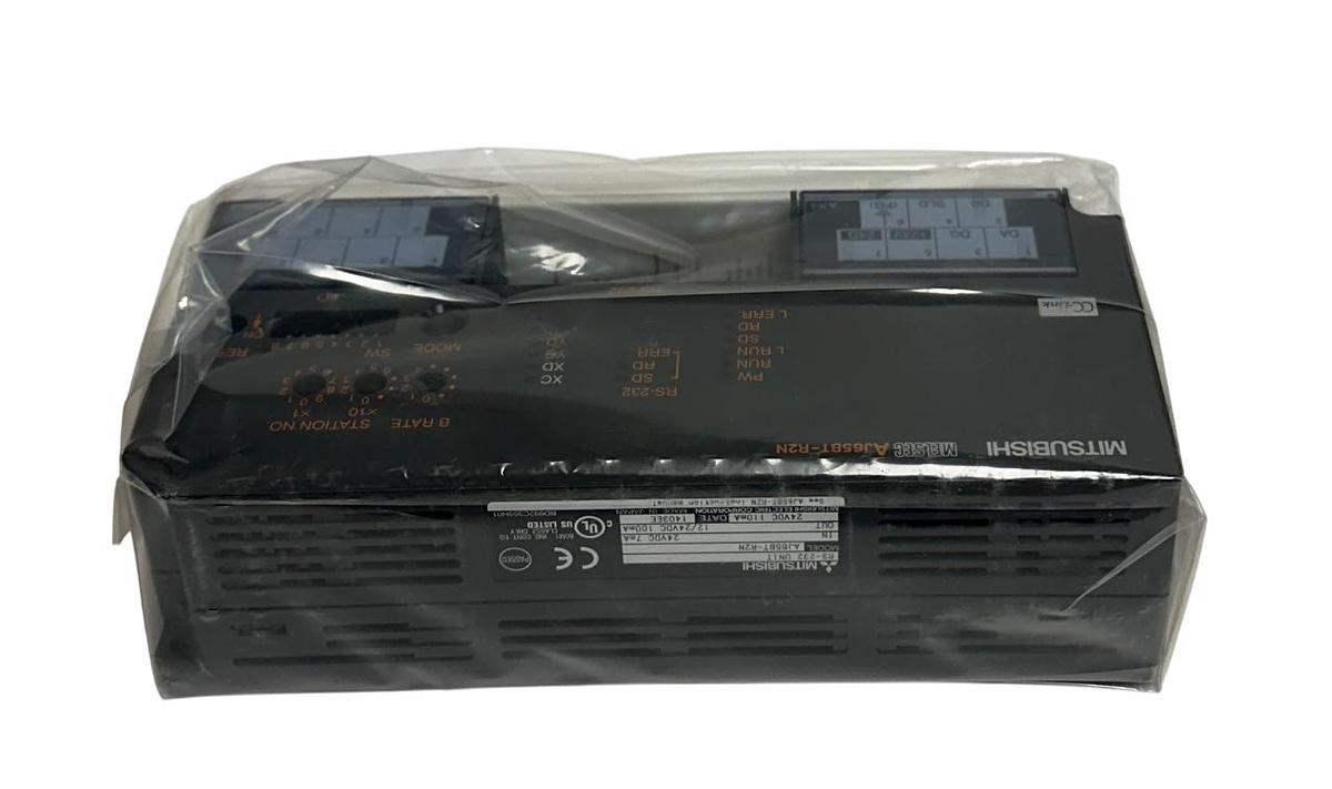 Used MITSUBISHI AJ65BT-R2N / AJ65BTR2N MELSEC CC-Link RS-232 INTERFACE MODULE NSMP