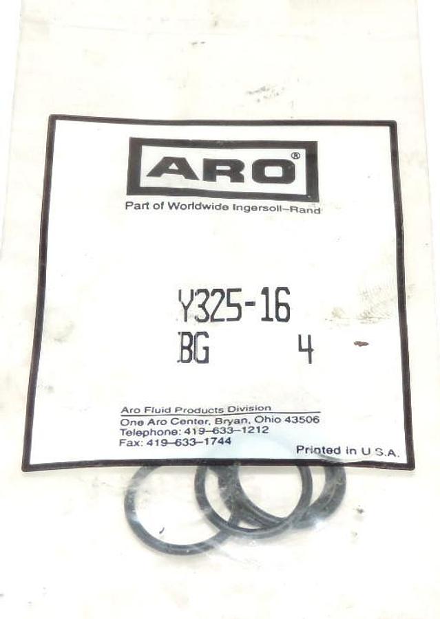 Used NEW ARO Y325-16 O-RING SEALS PACK OF 4, Y32516