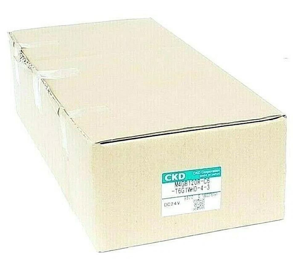 Used NIB CKD M4GB120R-C6-T6G1WHD-4-3 MANIFOLD VALVE ASSEMBLY OPP3-1G CC-LINK