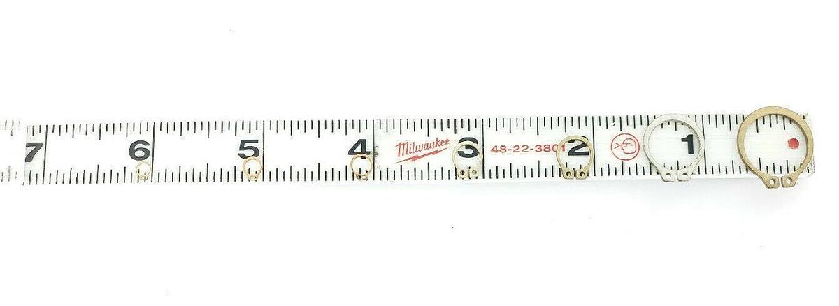 LOT OF 4 NEW WESTINGHOUSE AL-33430Y 8/7 RETAINING RING ASST KITS (INCOMPLETE)