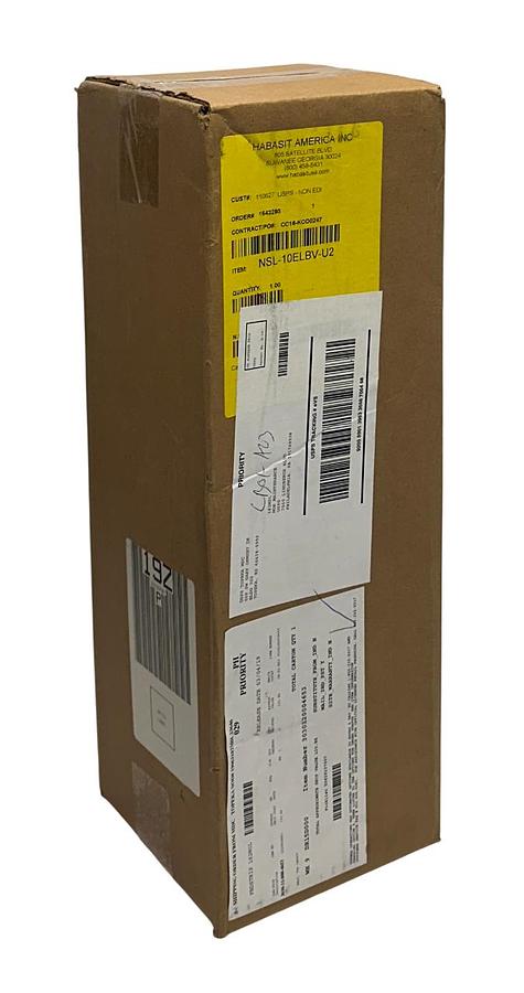 Used HABASIT AMERICA NSL-10ELBV-U2 / NSL10ELBVU2 LIGHT CONVEYOR BELT PVC OEM NSMP