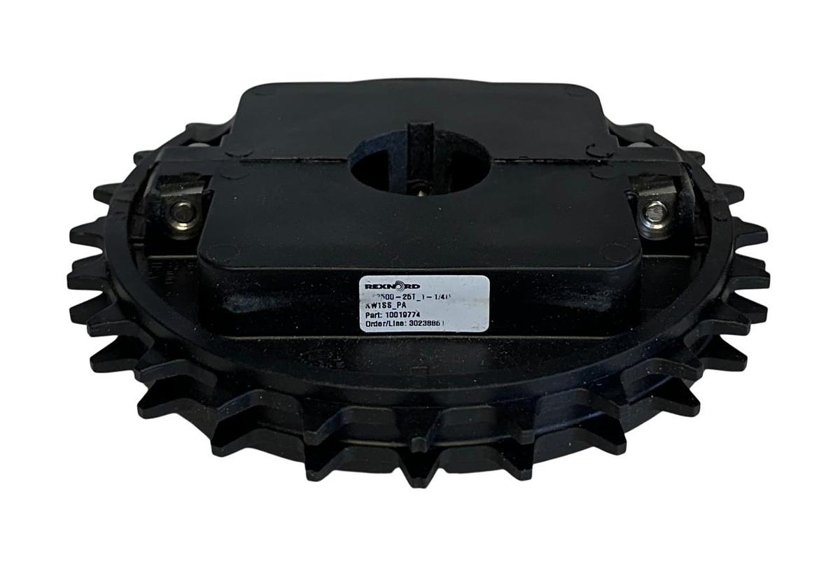 Used REXNORD NS8500-25T_1-1/4IN_1KW1SS_PA / 10019774 NYLON SPROCKET 1-1/4'' BORE NSNP